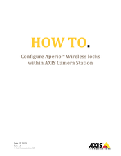 Axis Aperio How-To