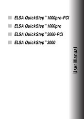 ELSA QuickStep 1000pro-PCI User Manual