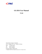 Fac GG-H16 User Manual