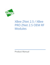 Digi XBee ZNet 2.5 Product Manual