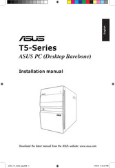 Asus T5 Series Installation Manual