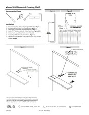 Jsi Vision-Wall Mounted Floating Shelf Manual