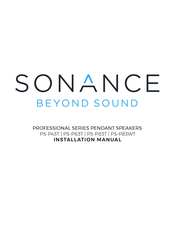 Sonance PROFESSIONAL Series Installation Manual