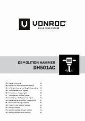 VONROC DH501AC Original Instructions Manual