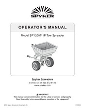 SPYKER SPY200T-1P Operator's Manual