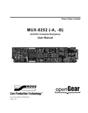 Ross openGear MUX-8252-A User Manual
