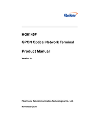 FiberHome HG6145F Product Manual