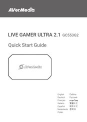 Avermedia GC553G2 Quick Start Manual