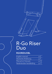 R-Go Riser Duo Manual