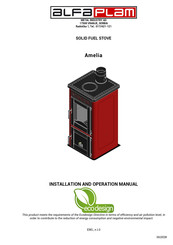 Alfa Plam AMELIA Installation And Operation Manual