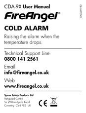 FireAngel CDA-9X User Manual