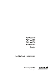 Case IH PUMA 170 Operator's Manual