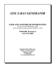 Summit Industries 325E Manual