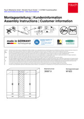 Rauch Bobona 39587.9 Assembly Instructions Manual