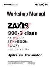 Hitachi ZAXIS 350LCK-3 Workshop Manual