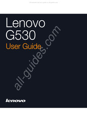 Lenovo G530 User Manual