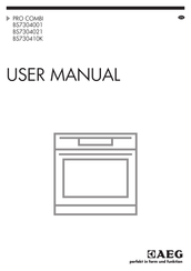 AEG PRO COMBI BS730410K User Manual