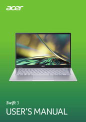 Acer SF314-44 User Manual