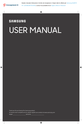 Samsung BU8570 User Manual