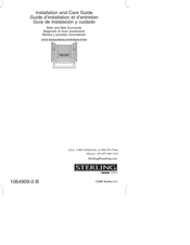Kohler Sterling 6104 Series Installation And Care Manual