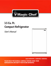 Magic Chef MCBR350S2 User Manual