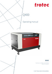 Trotec Q400 Operating Manual