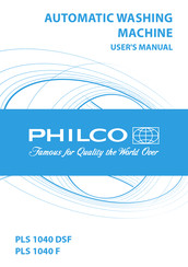 Philco PLS 1040 F User Manual