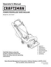 Craftsman 247.770131 Operator's Manual