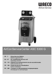 Waeco AirCon Service Center ASC 5300 G Operating Manual