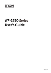 Epson WF-2750 User Manual