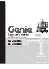 Terex Genie GS-2668DC Operators Manual With Maintenance Information