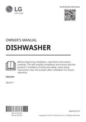 LG DB242 Series Owner's Manual