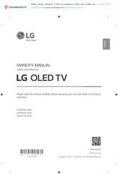 Lg OLED65G1PUA Owner's Manual