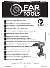 Far Tools ONE LI 108 Instructions Manual