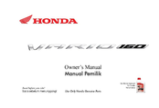 Honda Vario 160 2022 Owner's Manual