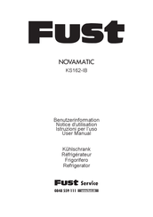 Fust NOVAMATIC KS162-IB User Manual