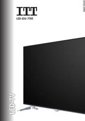 ITT LED 65U-7785 Manual