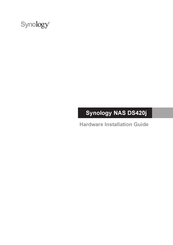 Synology NAS DS420j Hardware Installation Manual