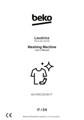 Beko WUXR81282IT User Manual