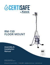 Kasco CERTISAFE RM-150 Assembly & Installation Manual