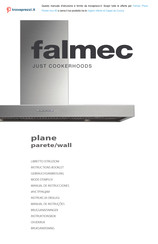 FALMEC Plane Parete Inox 90 Instruction Booklet