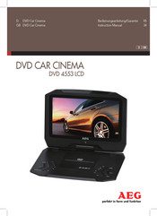 AEG DVD 4553 LCD Instruction Manual