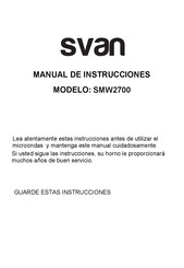 Svan SMW2700 Instruction Manual