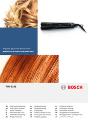 Bosch PHS 2101 Instruction Manual