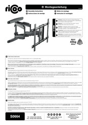 ricoo S0664 Assembly Instructions Manual