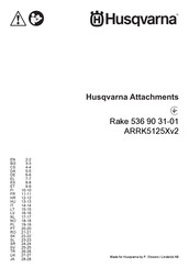 Husqvarna Rake 536 90 31-01 Manual