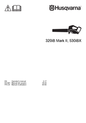Husqvarna 320iB Mark II Operator's Manual