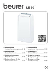 Beurer LE 60 Instructions For Use Manual