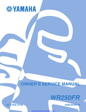 Yamaha WR250F(R) Owner's Service Manual
