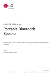 LG PM5G Owner's Manual